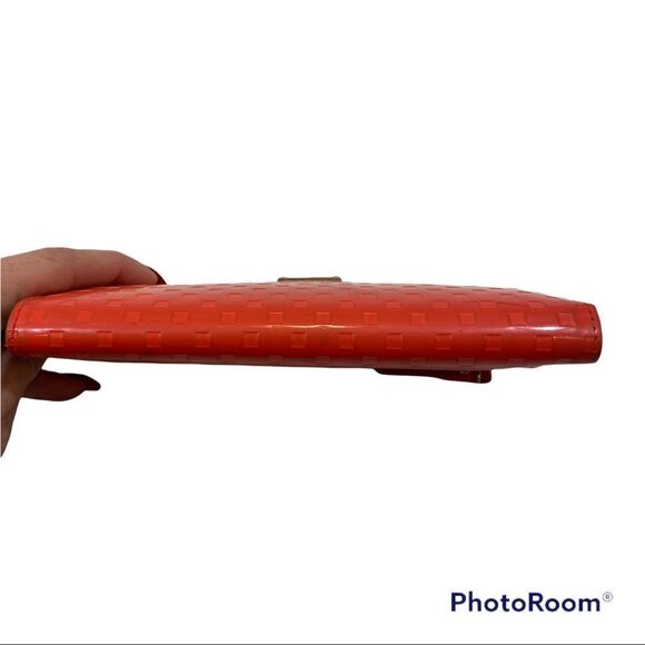 Kate Spade Jewel Street Stacey Continental Wallet Surprise Coral- neon - Picture 6 of 15